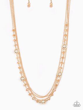 Paparazzi Necklace and Earrings Set (NL166)